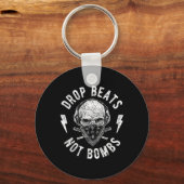 Drop Beats bombardeert DJ niet tegen War for Peace Sleutelhanger (Voorkant)