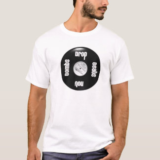 Drop Beats, geen Bombs T-shirt - monsieur
