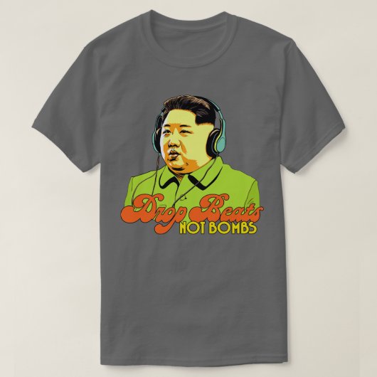 Drop Beats Niet Bommen 1 T-shirt (Design voorkant)