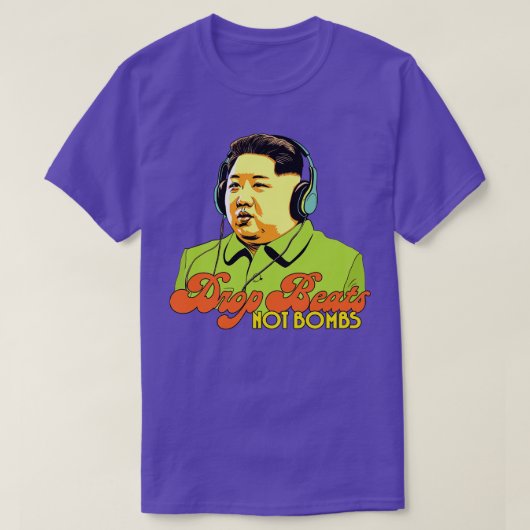 Drop Beats Niet Bommen 1 T-shirt (Design voorkant)