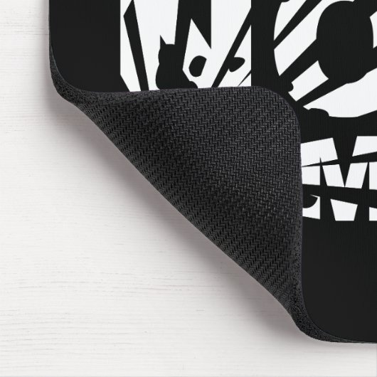 Drop beats not Bombs Explosion Muismat (Hoek)