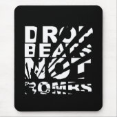 Drop beats not Bombs Explosion Muismat (Voorkant)