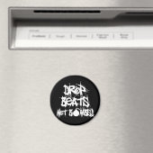 Drop Beats not Bombs Magneet (Insitu (Vaatwasser))