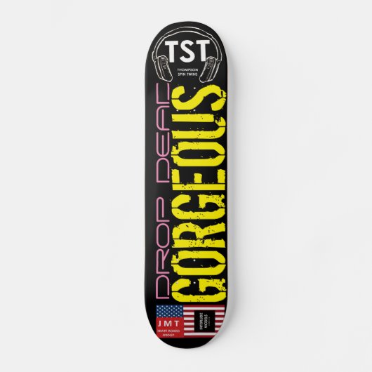 DROP DEAD GORGEOUS Skateboard (Voorkant)