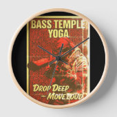 Drop Deep Tactische Klok – Bass Temple Yoga (Voorkant)