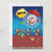 DROP IN #2 zonder kerstuitnodiging voor cocktail Kaart (Voorkant)