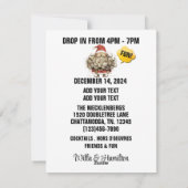 DROP IN Flat Holiday Kaart (Achterkant)