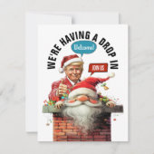 DROP IN Flat Holiday Kaart (Voorkant)