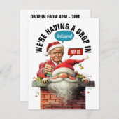 DROP IN Flat Holiday Kaart (Voorkant / Achterkant)