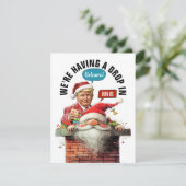 DROP IN Kerstkaart (Staand voorkant)