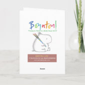 DROP JE EEN LION KAART (Achterkant)