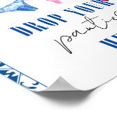 Drop je slipje Dansen Koningin Grieks Bachelorette Poster (Hoek)