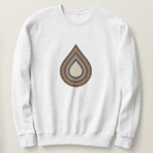 Drop Layered Artwork Men's Sweatshirt (Design voorkant)