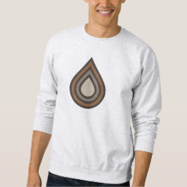 Drop Layered Artwork Men's Sweatshirt