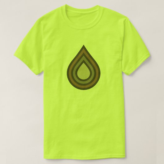 Drop Layered Artwork Men's T-Shirt (Design voorkant)