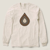 Drop Layered Artwork Tri-blend Shirt (Voorkant)