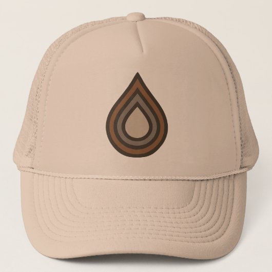Drop Layered Artwork Truckerhoed Trucker Pet (Voorkant)