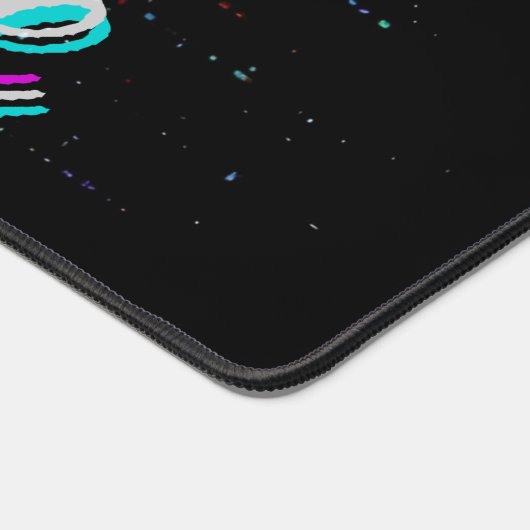Drop Muismat Hype Pixels Zwart Grijs  Bureaumat (Hoek)