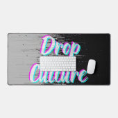 Drop Muismat Hype Pixels Zwart Grijs  Bureaumat (Keyboard & Muis)