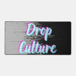 Drop Muismat Hype Pixels Zwart Grijs  Bureaumat