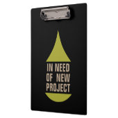 Drop-pictogram Need Project Yellow Klembord (Links)