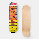 DROP PIECE JMT 8 1/4" Skateboard Dek (Voorkant)