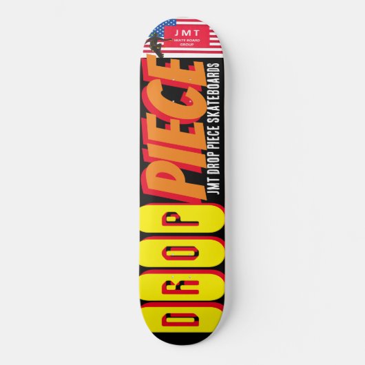 DROP PIECE JMT 8 1/4" Skateboard Dek (Voorkant)