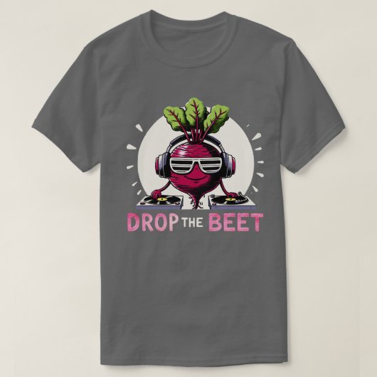 Drop the Beat DJ Beet 1 T-shirt (Design voorkant)