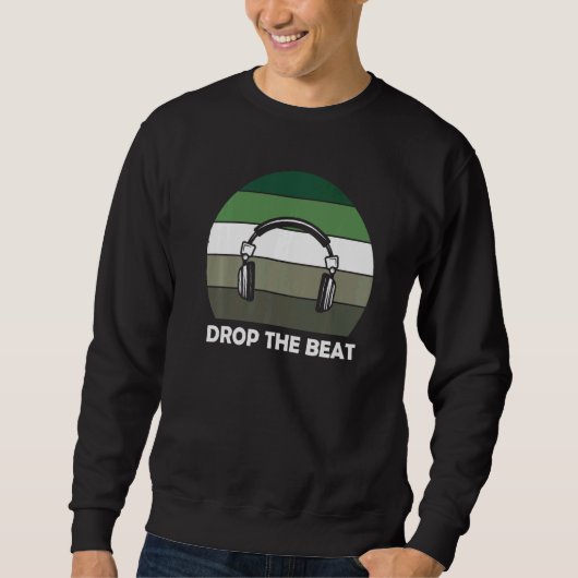 Drop the Beat Music Trui (Voorkant)