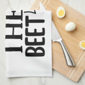 Drop the beet theedoek (Quarter Fold)