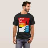 Drop The Rope Wakesurfing Hoodie Wake Surf T-shirt (Voorkant volledig)