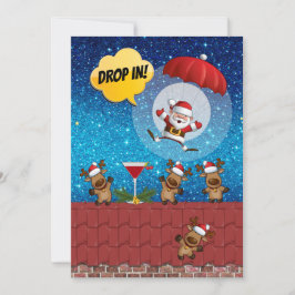 DROP tijdens kerstuitnodiging Kaart