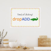 dropADD promo banner Poster (Keuken)