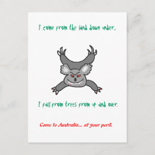 Dropbeer Australis Briefkaart