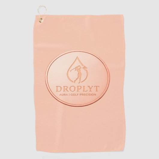 Droplyt Golf Aura Golf Handdoek (Voorkant)