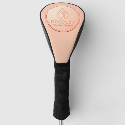 Droplyt Golf Aura Hoofdhoes Golfheadcover (Voorkant)