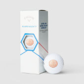 Droplyt Golf Aura Logo 3-pack Callaway Golfballen (Verpakking)