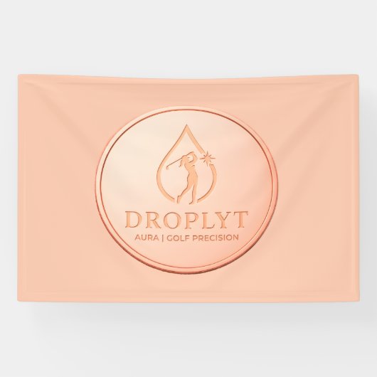 Droplyt Golf Aura Logo Banner (Horizontaal)