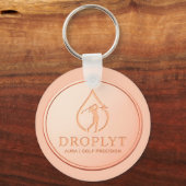 Droplyt Golf Aura Logo Sleutelhanger (Voorkant)