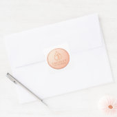 Droplyt Golf Aura Logo Vierkante Sticker (Envelop)