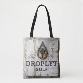Droplyt Golf Farmhouse Logo Boodschaptentas Tote Bag