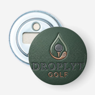 Droplyt Golf Heritage Green  Button Flesopener