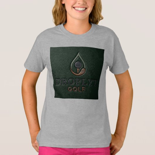 Droplyt Golf Heritage Green T-shirt (Voorkant)