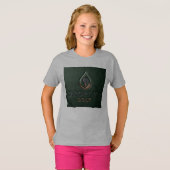 Droplyt Golf Heritage Green T-shirt (Voorkant volledig)
