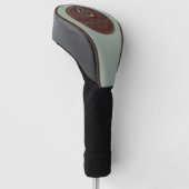 Droplyt Golf Rustic Driver / Golfclubhoes Golfheadcover (Schuin)