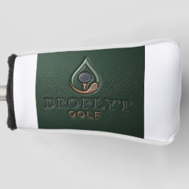 Droplyt Golf Rustic Green Putterhoes Golfheadcover