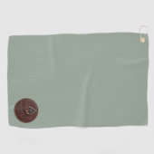 Droplyt Golf Rustic Logo Golf Handdoek (Horizontaal)