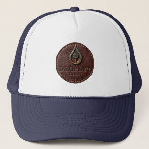 Droplyt Golf Rustic Logo Hoed Trucker Pet