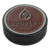 Droplyt Golf Rustic Logo Puck (3/4)