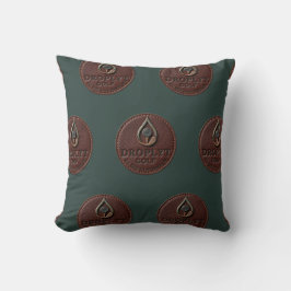 Droplyt Golf Rustic Logo Worpkussen Kussen